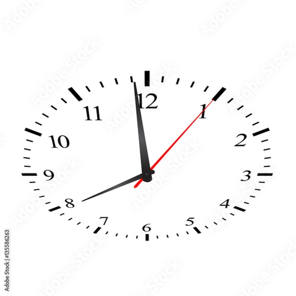 Fototapeta Business Clock Concept Background