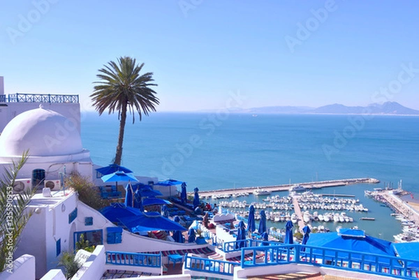 Obraz Sidi Bou side, Tunisia