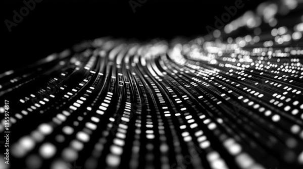 Fototapeta abstract data stream background