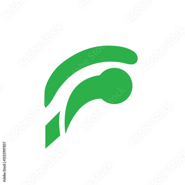 Fototapeta Elevating Brand Identity with Powerful Letter Logos: Merging Typography, Creativity, and Visual Impact