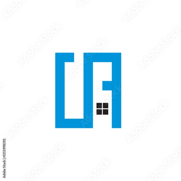 Fototapeta Elevating Brand Identity with Powerful Letter Logos: Merging Typography, Creativity, and Visual Impact