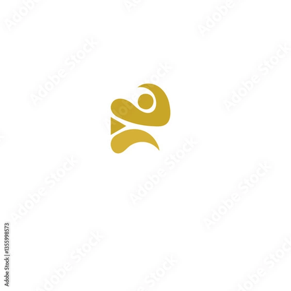 Fototapeta Elevating Brand Identity with Powerful Letter Logos: Merging Typography, Creativity, and Visual Impact