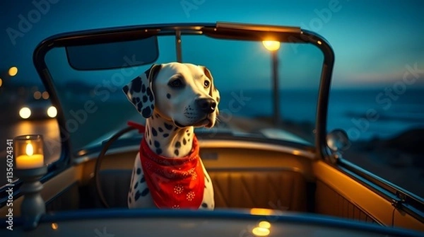 Obraz dalmation dog 
