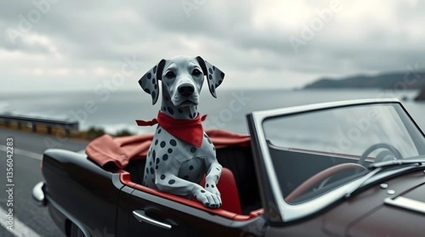 Obraz dalmation dog 