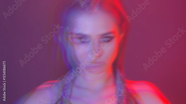 Fototapeta Dynamic RGB Shift Transitions