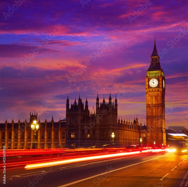 Obraz Big Ben Clock Tower in London England