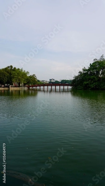 Obraz River in Hanoi