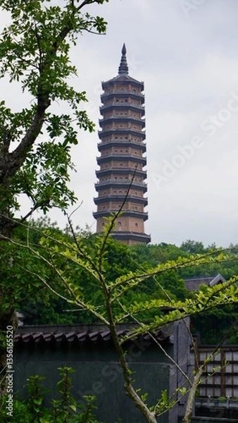 Obraz Bai Dinh Pagoda