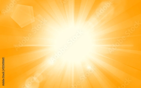 Obraz Sunburst Background