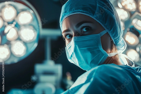 Fototapeta surgeon in operating room