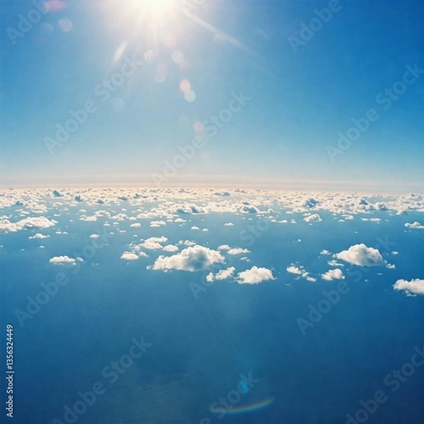 Obraz sky and clouds