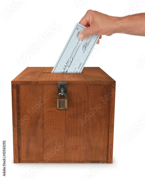 Fototapeta Submitting a Vote