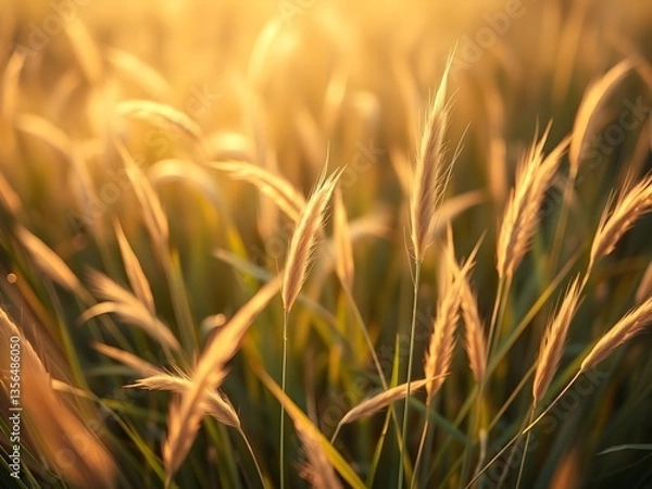 Obraz golden wheat field