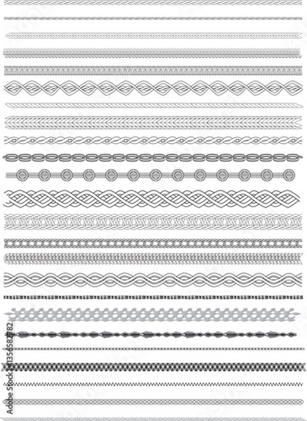 Obraz illustration, vector, design, accessory, accessory drawing, accessory tecnicals,brush tecnicals,brush lace drawings,brush lace drawings, brush drawings,brush clothing