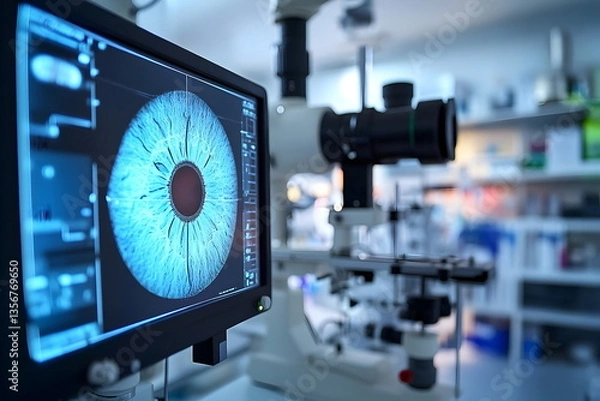 Obraz Ophthalmology Technology Eye Imaging Equipment Precision Analysis Diagnostics
