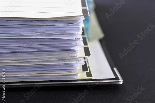 Fototapeta An image of a binder