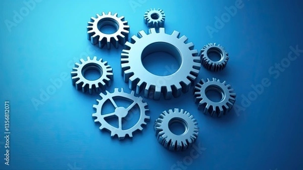 Obraz Strategic Path Through Challenges