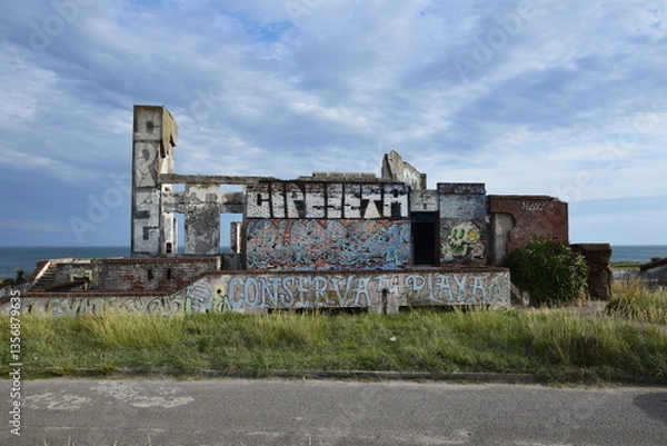 Obraz old abandoned factory