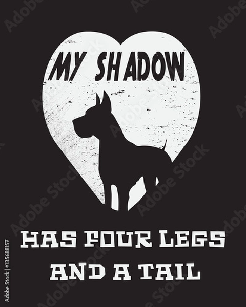 Fototapeta Tshirt design, vector art, layered Eps