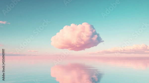 Obraz Pink cloud
