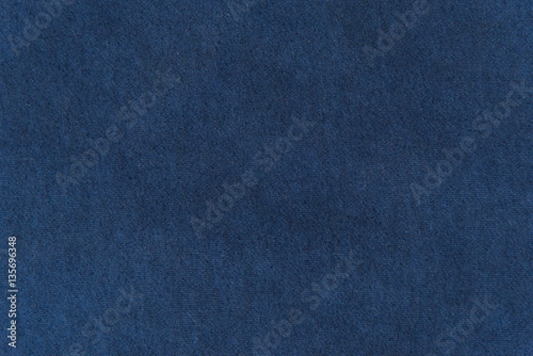 Obraz Close up navy/blue fabric texture. Background