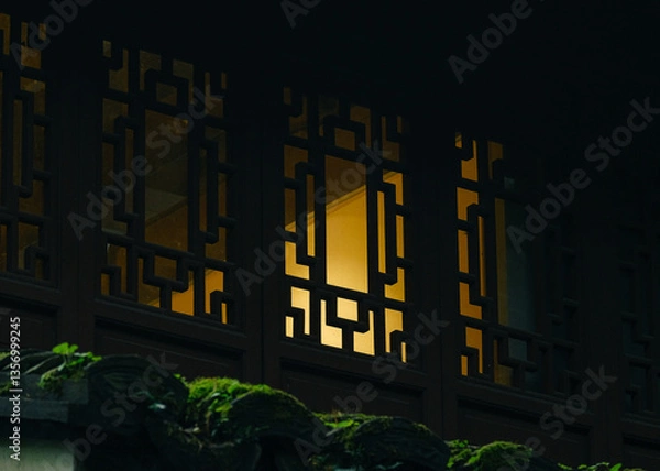 Obraz 古典窗中的光