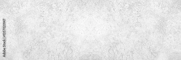 Obraz Old wall panorama texture cement dirty gray with black  background abstract grey and silver color design are light with white background.