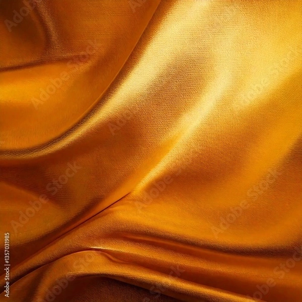 Fototapeta Drappo di seta color oro