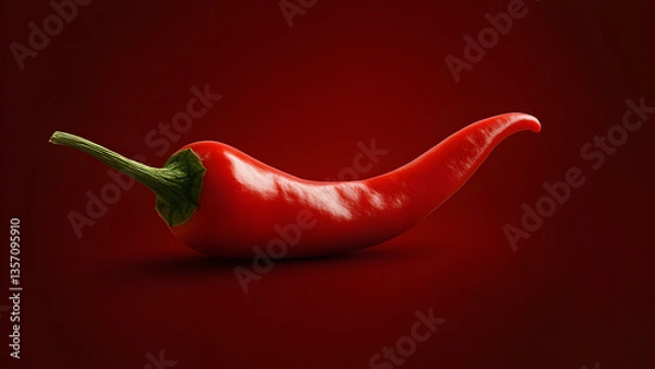 Obraz red hot chili pepper