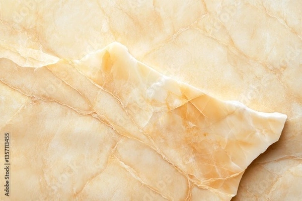 Obraz a close-up shot of a stunning marble texture with intricate patterns and warm tones. The surface is smooth and glossy, creating a luxurious feel