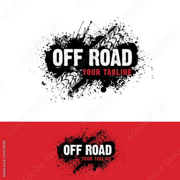 Obraz Logo samochodów terenowych