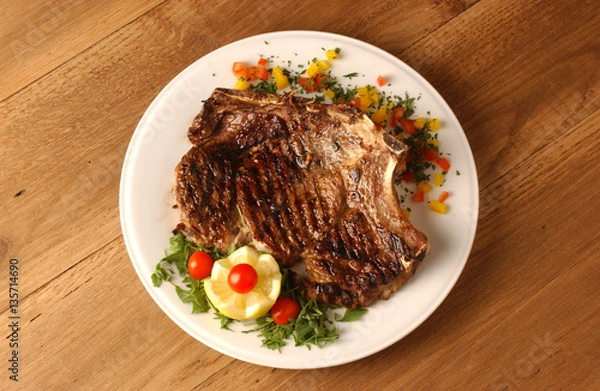 Fototapeta Costata di manzo