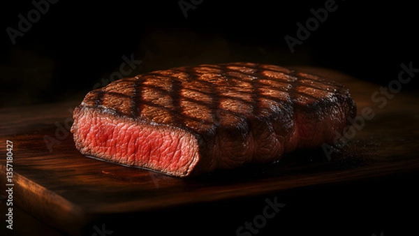 Obraz steak beef meal