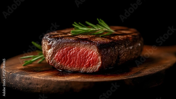 Obraz steak beef meal