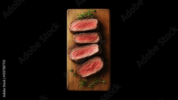 Obraz steak beef meal