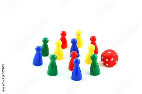 Obraz Boardgame pieces