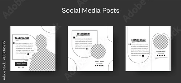 Obraz Customer feedback, testimonial, and social media post, client feedback, satisfaction, client satisfaction, customer, 