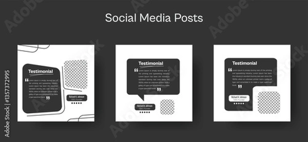 Obraz Customer feedback, testimonial, and social media post, client feedback, satisfaction, client satisfaction, customer, 