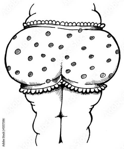 Obraz bloomersy z dużym dnem