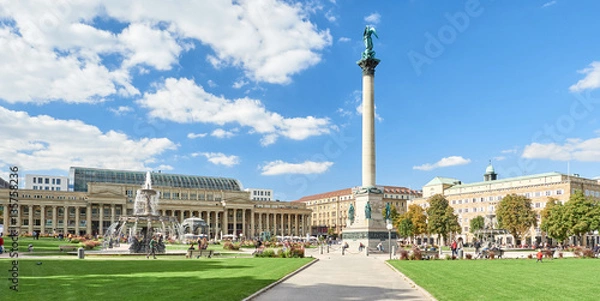 Obraz Schlossplatz Stuttgart