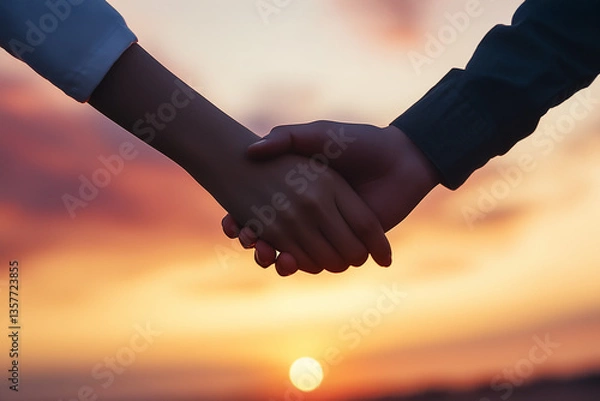 Obraz 커플, 연인, 부부, 손잡고, 손잡은, 동반자