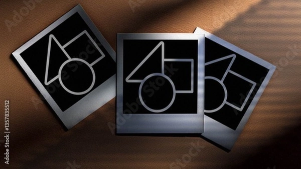 Obraz Retro Photos with Moody Shadows