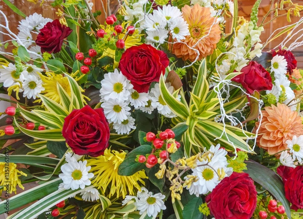 Obraz フラワーアレンジメント