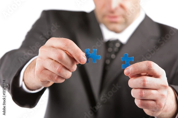 Fototapeta Concept puzzle