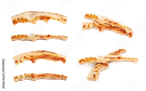 Obraz Pizza crust isolated