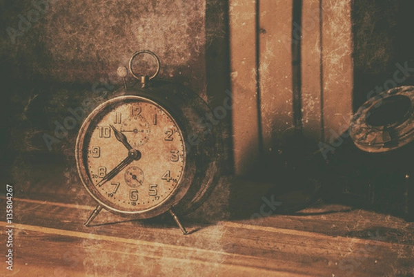 Obraz old alarm clock