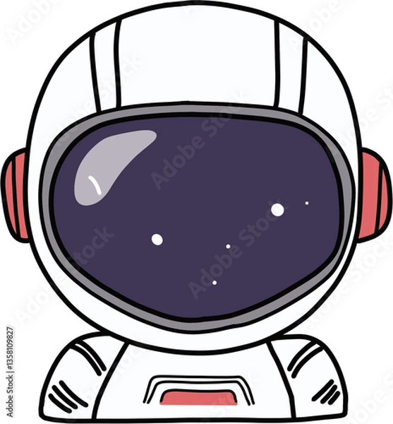 Obraz a little astronaut