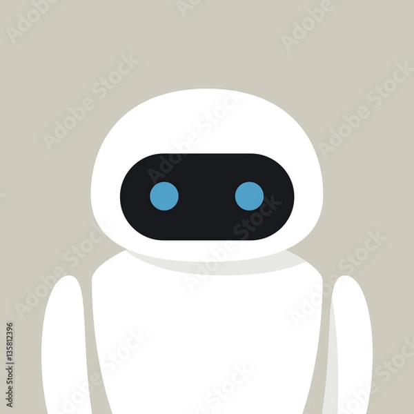 Fototapeta Bot. Chatbot. Robot in Vector