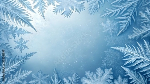 Fototapeta christmas background with fir branches