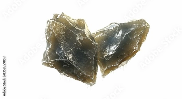 Obraz Melting Ice Rocks Glacial Meltwater Dripping